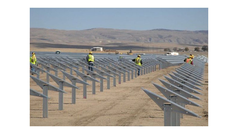 Solar power plant